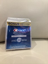 Crest 3D Whitestrips Professional Effects Whitening 20 Treatments 2 Bonus Treat