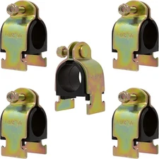 Cushion Strut Clamp 1" NOM (1-1/8" OD) for Mounting Copper Piping (5 Pack)
