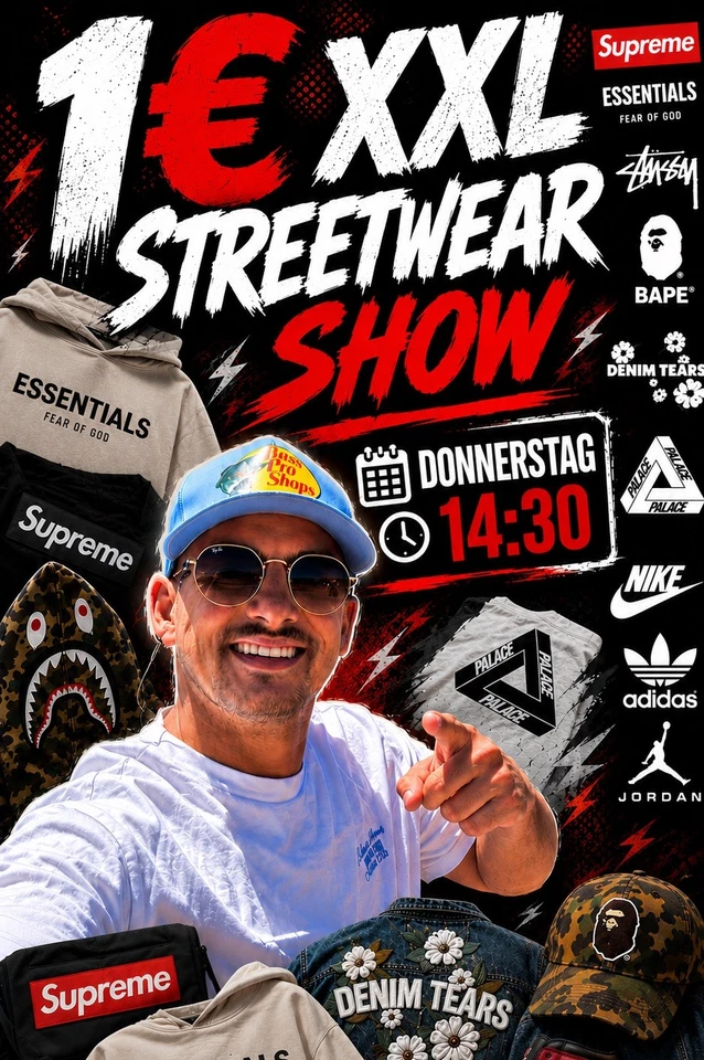1 EURO Streetwear Banger Show
