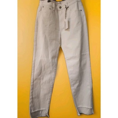 EVIDNT Anthropologie Sz 26 Orsay Slim Jeans Distressed Cuffs Nwt A126 Excellent