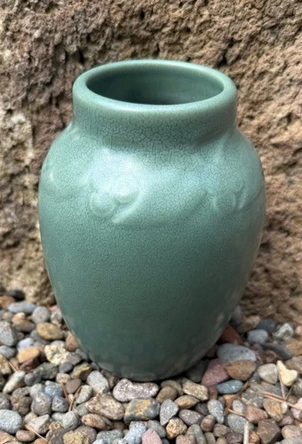 Rookwood Matte Blue 1926. 4.5" high vase