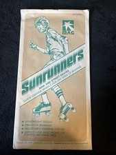 1978 Sunrunners Skates User Manual Instructions Repair Order Form Fold Out