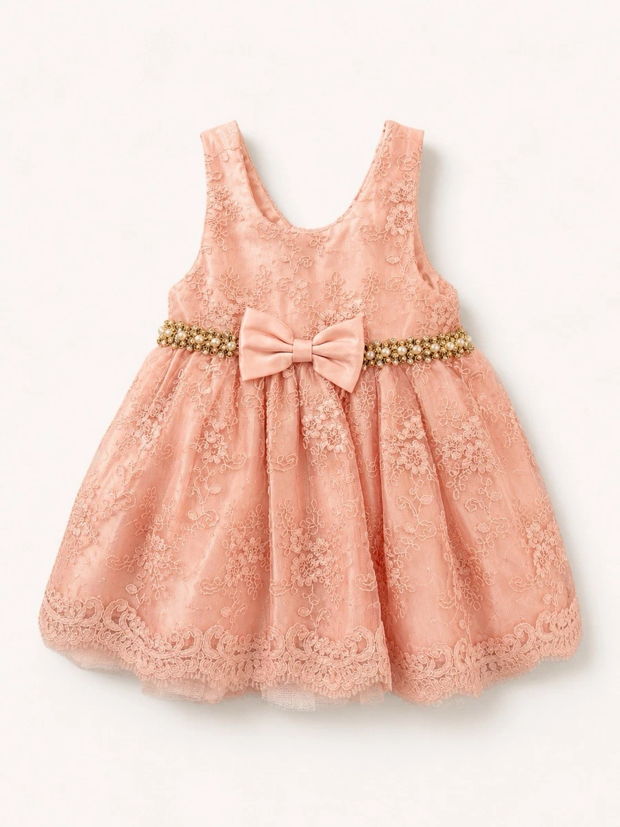 strapless open back dress Summer Mesh Princess Dress for Girls, European and American Cute Baby –  MyKids-USA®
