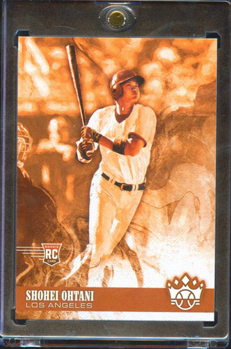 Shohei Ohtani 2018 Diamond Kings Sepia SSP Rookie RC #76 Los Angeles Angels