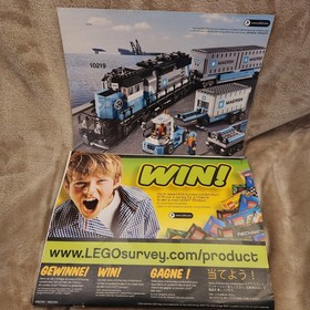 LEGO 10218 Creator Pet Shop Books 1 & 2 Instruction Manuals Only - QwikShip!