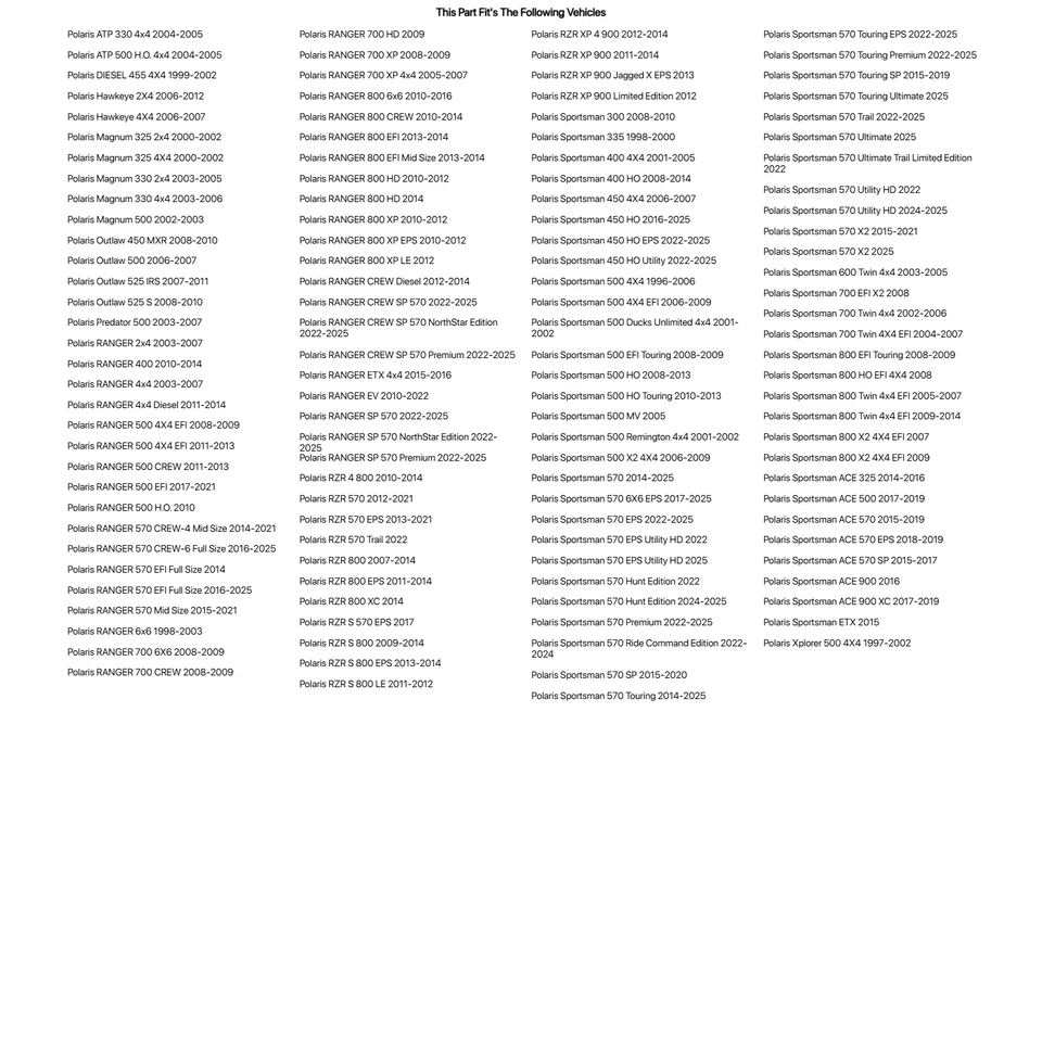 (8 Pack) ITP Flat Base Chrome Lug Nut 3/8" with 14mm Head For Polaris RZR 4 800 Foto 2 de 2