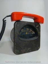 Gro&szlig;es Schiffsamperemeter 600A METRA 1960 18x18cm Saugbagger Nautik Deko Loft