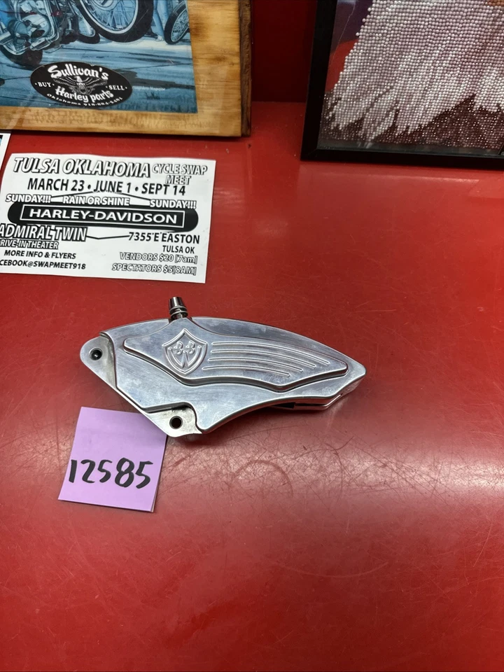 Harley Bbw Bourget Велосипед работает Левый Передний Измельчитель Заготовка Тормозной Суппорт  - Изображение 2 из 4