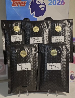 Fußball Mystery Konvolut 5 Karten garantiert - 1 Auto/Patch & 1 nummeriert