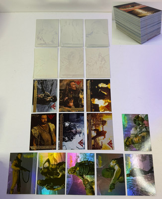 1995 Fleer Ultra WATERWORLD Trading Card MASTER SET Complete CHASE ALL NM