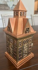 Vintage Copper Tea Light Lantern
