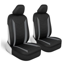 SpillGuard Seat Covers for Cars Trucks SUV Seat Front Seat Covers Gray