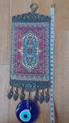 Wandbehang aus Istanbul orientalisch Teppichmotiv mehrfarbig 
