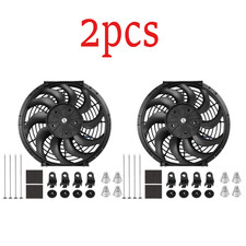 214 Inch 90w 12v Universal Slim Fan Push Pull Electric Radiator Cooling Fan 214 Inch 90w 12v Universal Slim Fan Push Pull Electric Radiator Cooling Fan