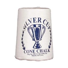 Billiard Pool Cone Chalk White for Players Hand Grip Drying Cue Control