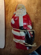 Vintage 1968 beleuchtet Empire Blasform Weihnachten Weihnachtsmann Tischplatte 13 Zoll