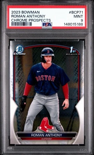 2023 Bowman - Chrome Prospects Roman Anthony #BCP-71 (RC) PSA 9