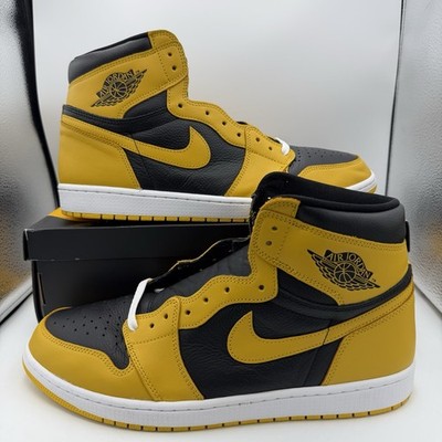 Nike Air Jordan 1 Retro High OG Pollen Black US 15 Used with Box 555088-701