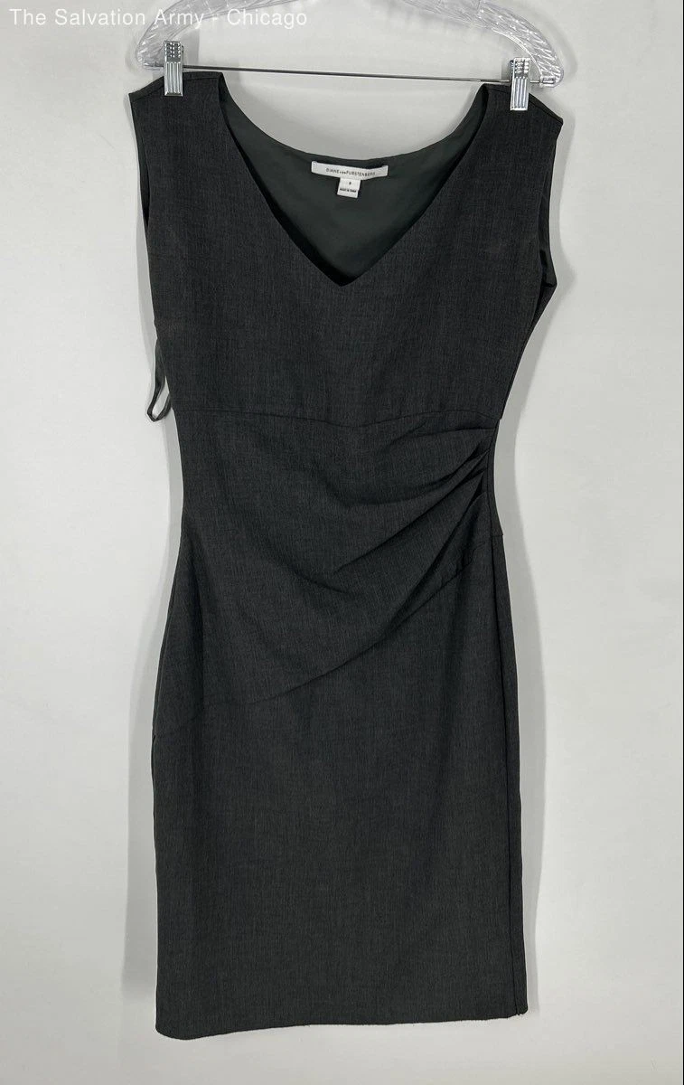 Robe Diane Von Furstenberg Mackenzie - Noir, Taille 8, Neuve Avec étiquette