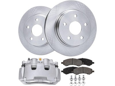44TK91V Front Brake Pad Rotor and Caliper Set Fits 2007-2009 Dodge Durango
