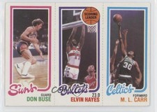 1980-81 Topps Don Buse Elvin Hayes ML Carr #35-242-190 HOF 0nr3