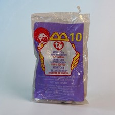 NIP Ty Teenie Beanies -  99 McDonald  s Happy Meal Toy 10 - Stretchy the Ostrich
