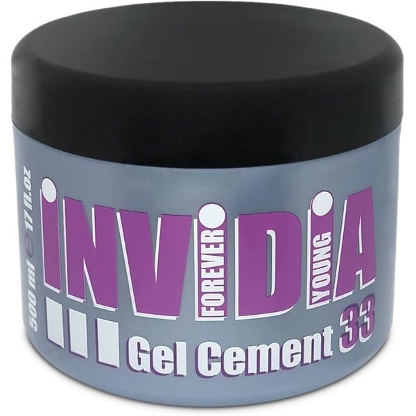INVIDIA GUM GEL WAX CEMENT 33 FISSATIVO ESTREMO PER CAPELLI VASO 500 ML