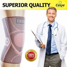 Caspe 2pcs Knee Brace for Women Knee Support Compression Sleeve Knee Joint Brace