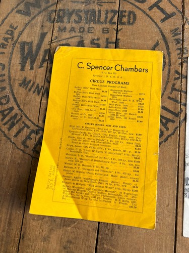 Vintage 1948 & 1949 Bandwagon Magazine, Circus Publication Camden, OH Beatty - Picture 3 of 10