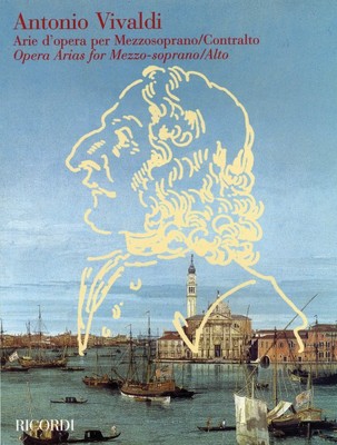 Vivaldi Opera Arias for Mezzo-Soprano Alto Voice and Piano Vocal NEW 050486280