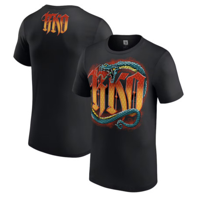 WWE Black Randy Orton Viper Bite T-Shirt *NEU* Official Shirt