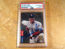 EDUARDO PEREZ 1993 UPPER DECK SP PREMIER PROSPECTS RC SIGNED AUTOGRAPH CARD PSA