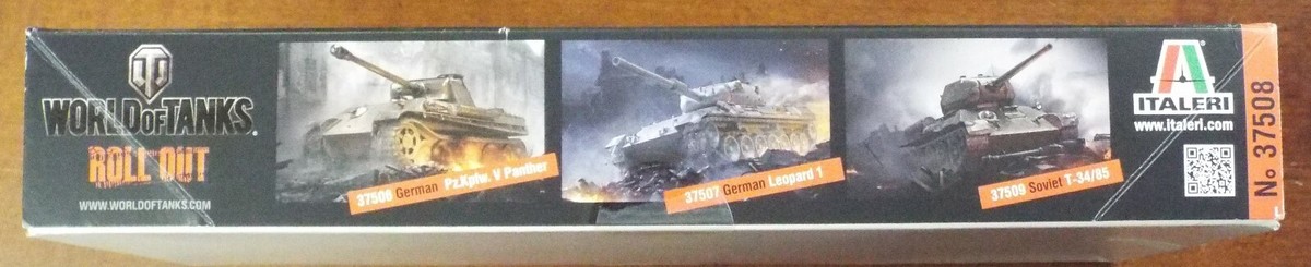 I AM THAT -アイアムザット 1/35 Type 59 Tank World of Tanks Roll Out Italeri #37508 OOP
