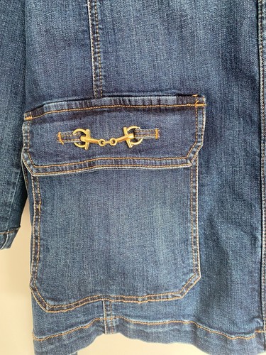 Marina Rinaldi denim jacket, UK size 16, new other - Picture 6 of 10