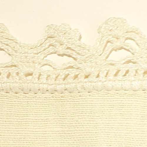 2 juegos de tocador bordado ropa de cama crochet encaje tocador bufanda - Imagen 9 de 9