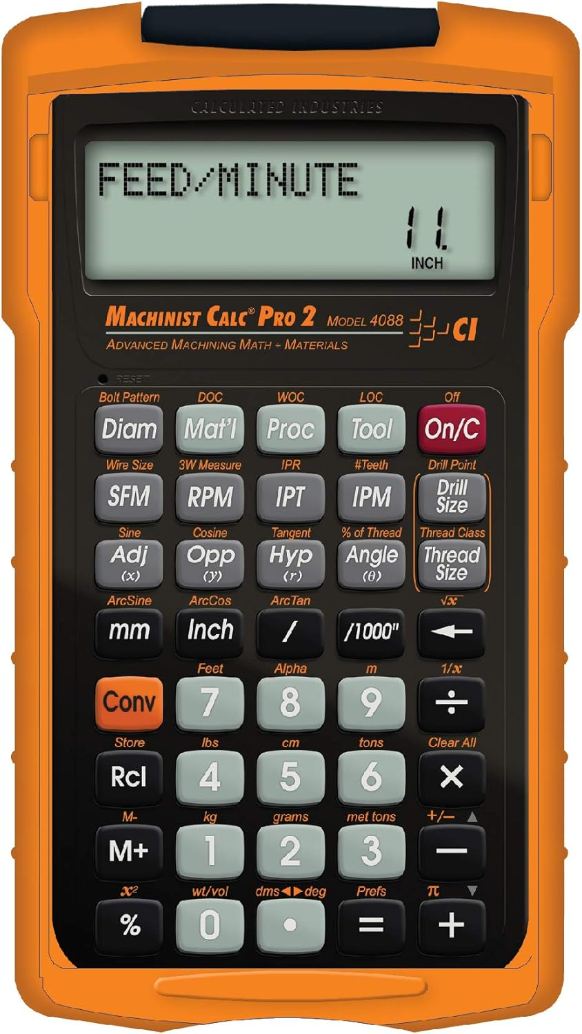 Machinest Calc Prod 2: Model # 4088