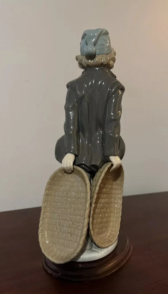 Lladro 5055 ~ Shipboy con Cestas ~ Excelente Estado Foto 4 de 4