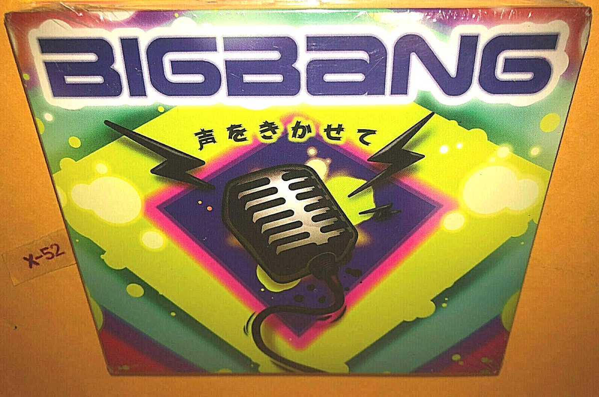 BigBang CD DVD Koe o Kikasete Limited Edition G Dragon Taeyang TOP
