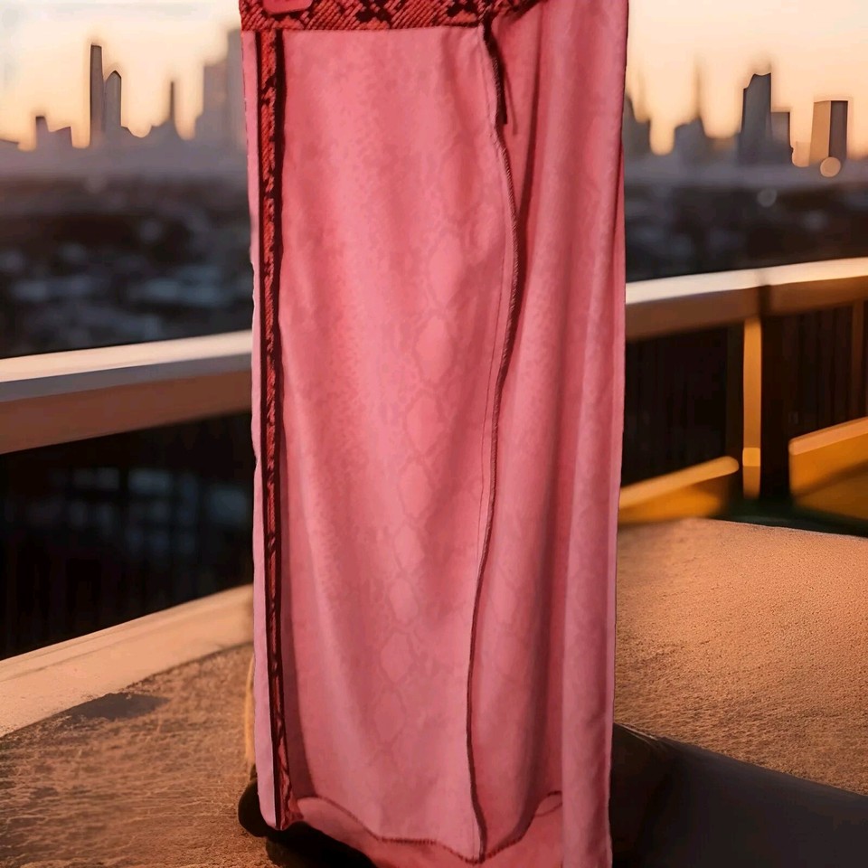 Ladies Luxury Snake Print 'ZARA' skirt, Size XS 25" Waist, Long Length Brand New eBay