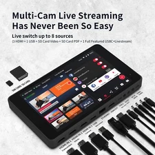 YOLOLIV YoloBox Pro Ultimate All-In-One Multi-Cam Live Streaming Video Switcher