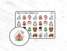 2368-7 Christmas Deco Planner Stickers.