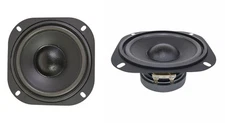 5.25" Woofer Speakers Home Audio 5.3" frame 8ohm Replacement Square Pair 2 NEW