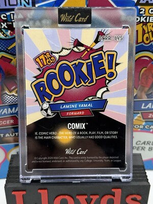 2024 Wild Card LAMINE YAMAL RC Barcelona Rookie Edition SOCCER