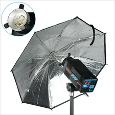 Britek 168W Studio Flash Strobe Monolight w/ Modeling Lamp, Flash Tube, Umbrella