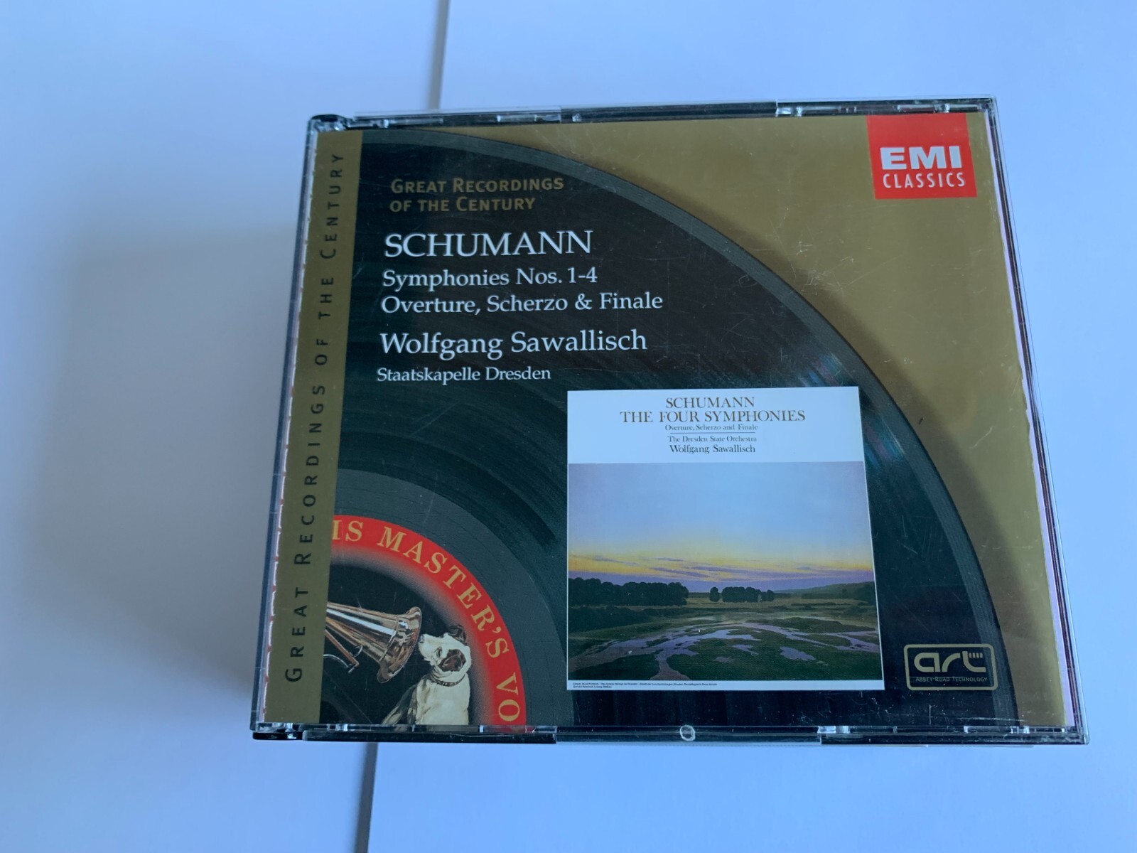 Schumann - Schumann: Symphonies Nos. 1-4; Overture, Scherzo 2 CD NR MINT/EX