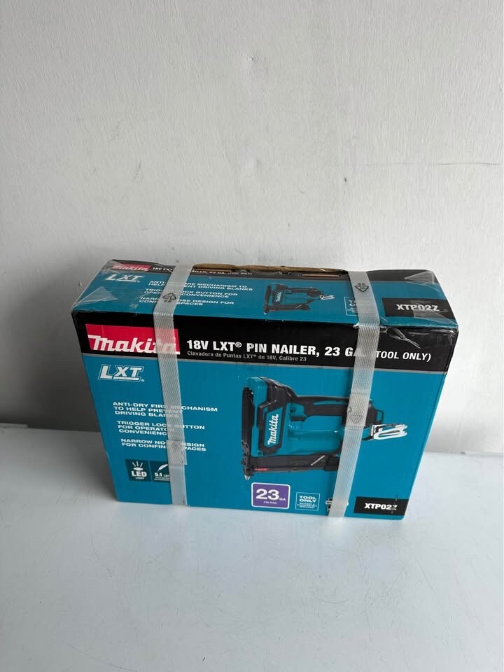 Makita XTP02Z 18V LXT Li-Ion 23-Gauge 1‑3/8" Cordless Pin Nailer (Tool Only)