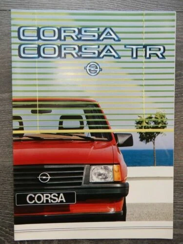 Brochures de vente automobiles Corsa Opel