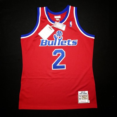 chris webber bullets jersey