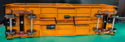MDC G Scale BOX CAR Santa Fe El CAPITAN Route Kadee Cuplers Metal Wheels No Box - 第 7/11 張圖片