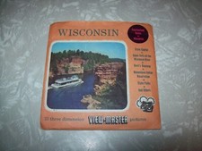RARE View-Master 1954 Wisconsin Dells State Park Vacation Tourist 3 Reels Set